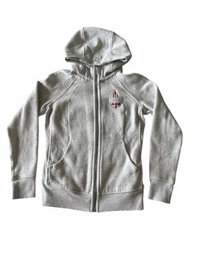 Lululemon Dickinson Soccer ⚽️ Scuba Hoodie Light Grey size 8
